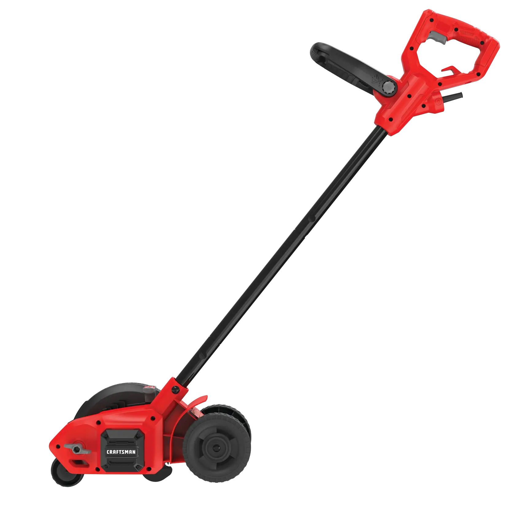 Right profile of 12 amp corded edger.