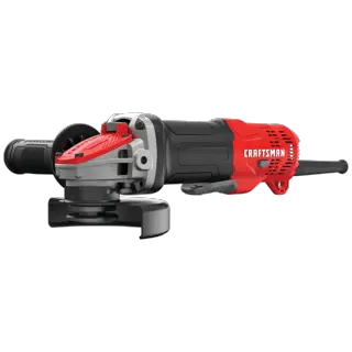 Profile of 7 dot 5 amp four and a half inch small angle grinder .