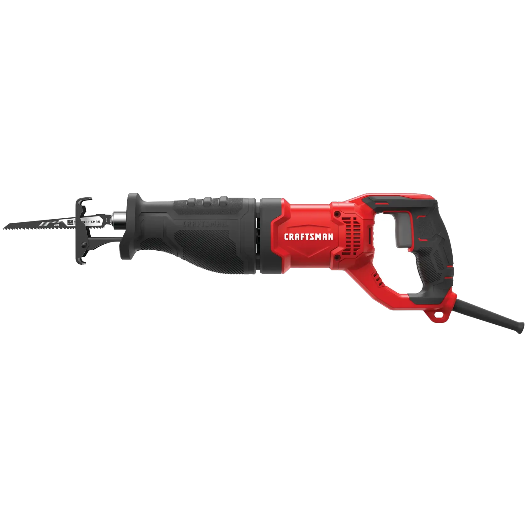 Right profile of 7 dot 5 amp reciprocating saw.