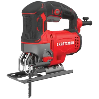 Profile of 6 amp variable speed jig saw .