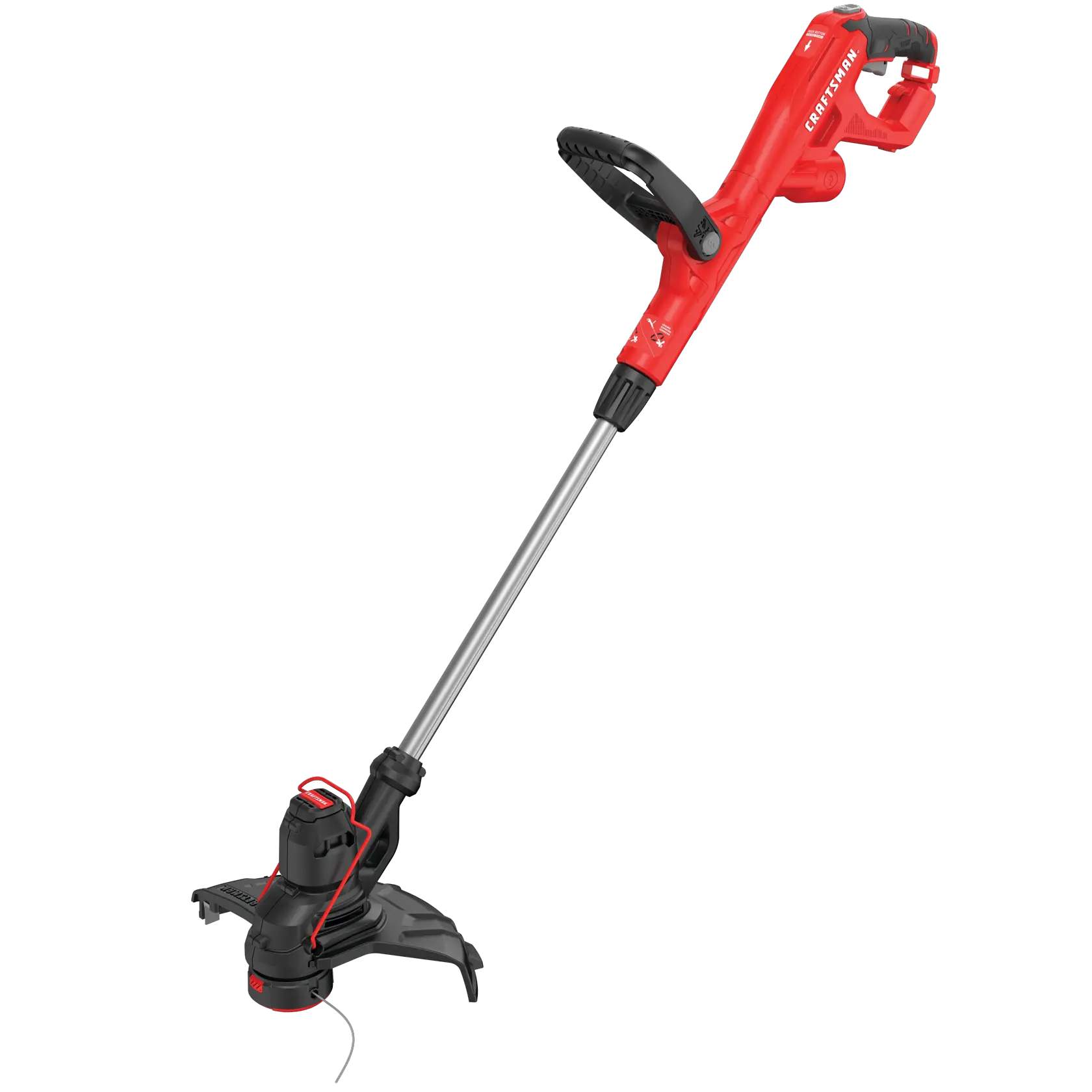 View of CRAFTSMAN String Trimmers on white background