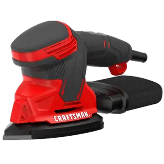 CRAFTSMAN Detail Sander on white background angled view