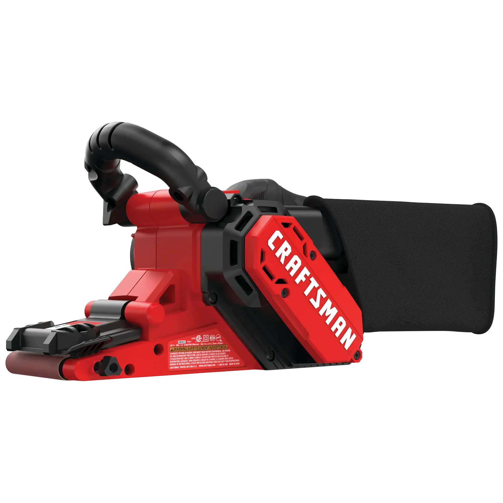 CRAFTSMAN Corded Electric 3-Inch x 21-Inch Belt Sander (7 Amp)