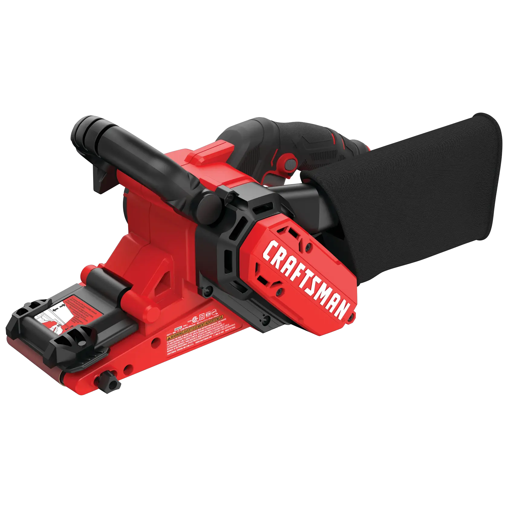 View of CRAFTSMAN Sander on white background