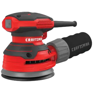 View of CRAFTSMAN Sander on white background