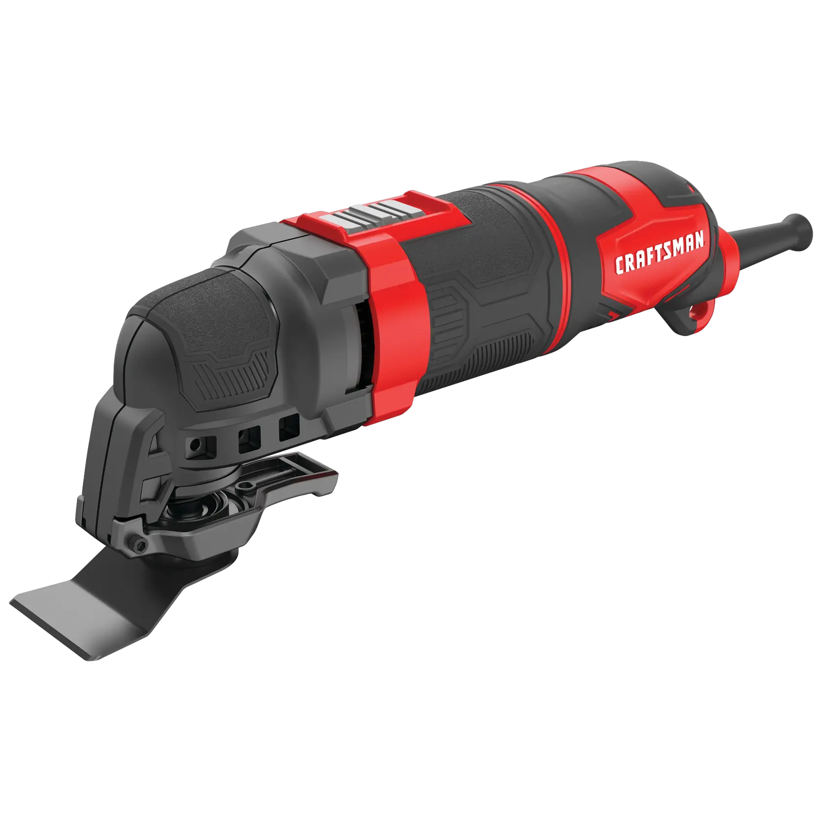 Right profile of 3 amp oscillating tool kit.