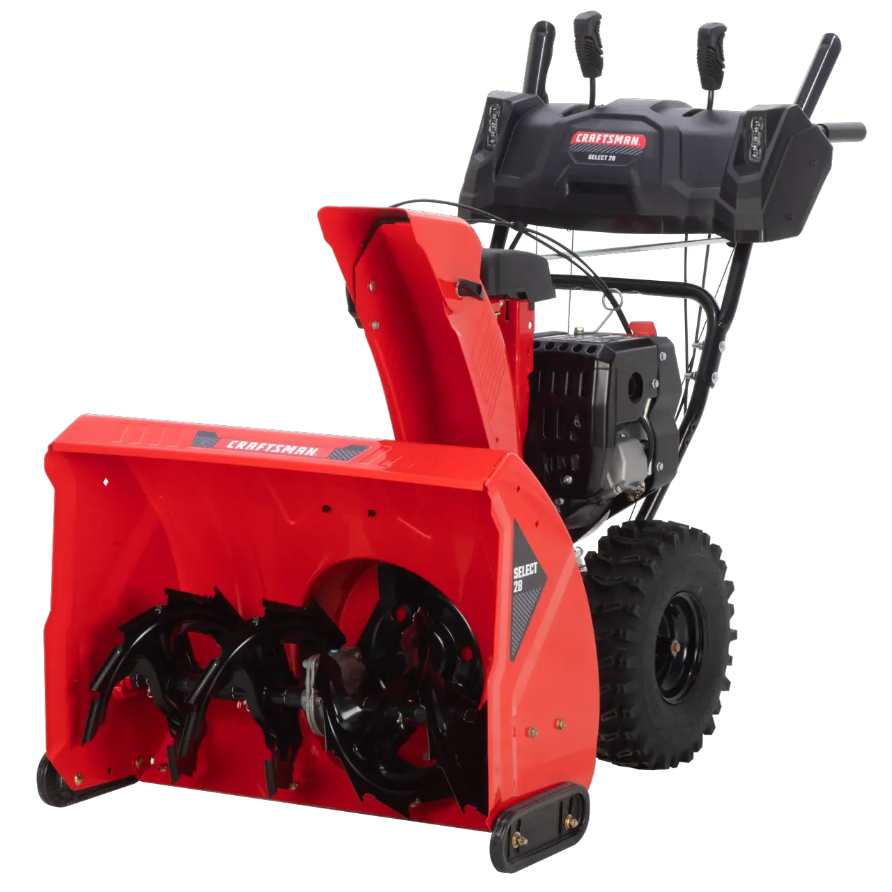 CRAFTSMAN Select 28 Snow Blower on white background