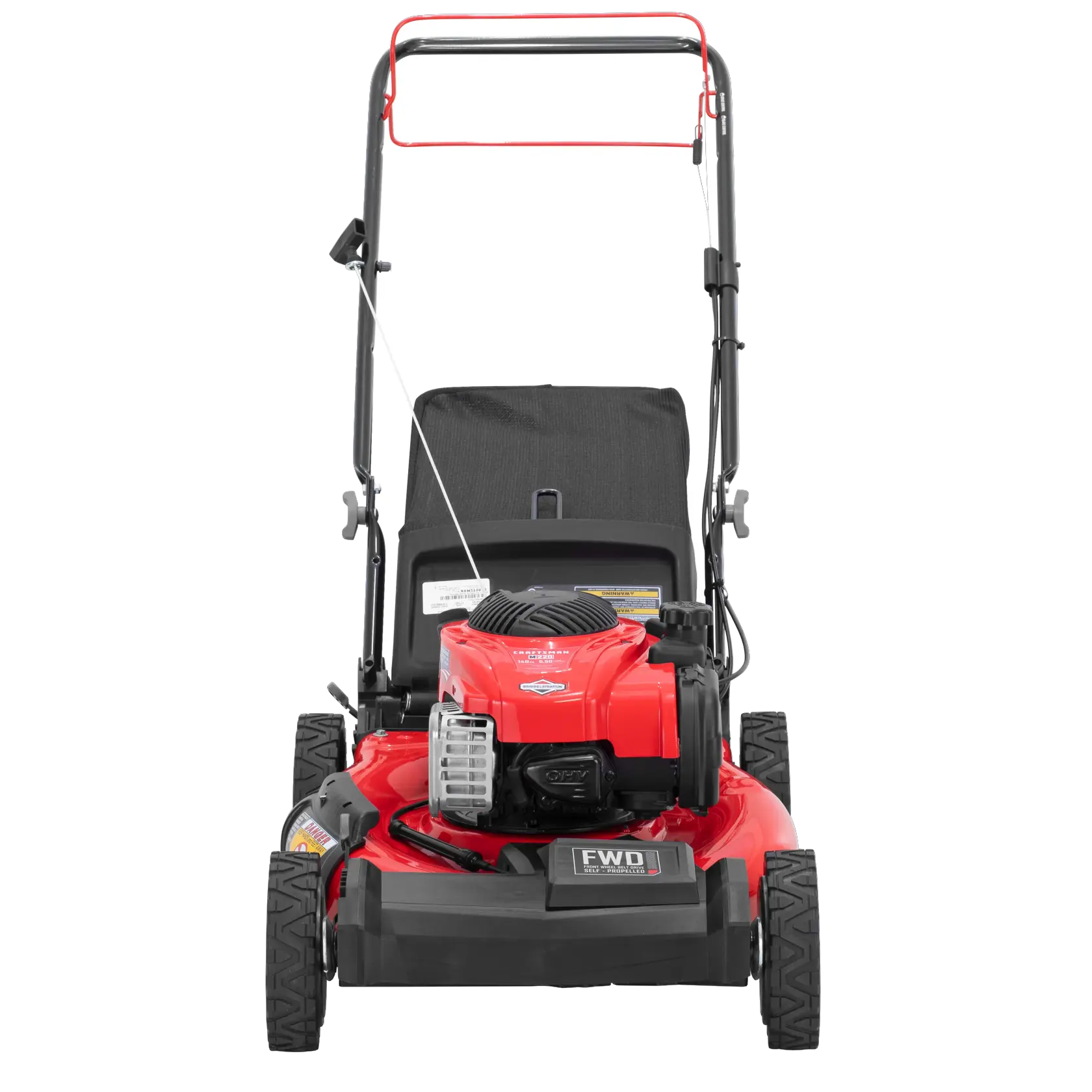 M220 140-cc 21-in Self-propelled Gas Push Lawn Mower with Briggs & Stratton 140cc Engine