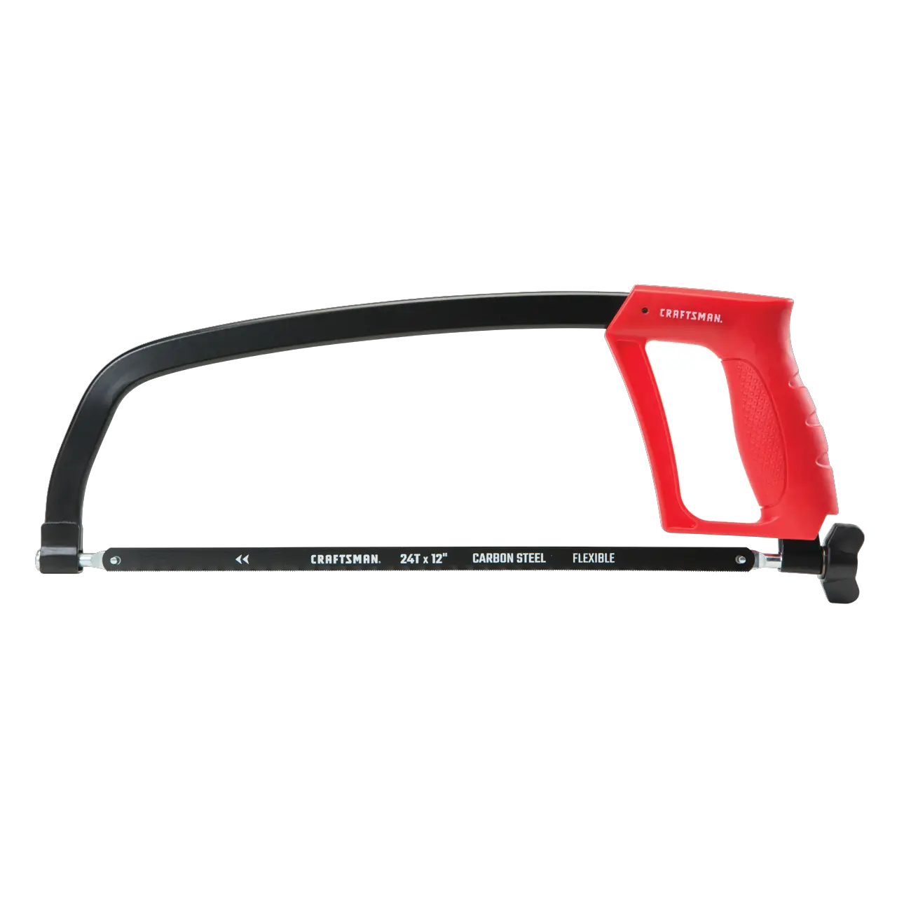 View of CRAFTSMAN Hacksaw on white background