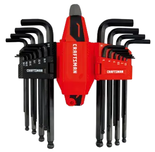 CRAFTSMAN 20 pc Universal L-to-T Hex Key Set