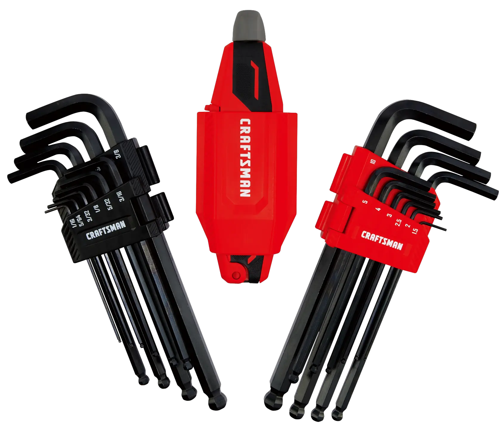 CRAFTSMAN 20 pc Universal L-to-T Hex Key Set