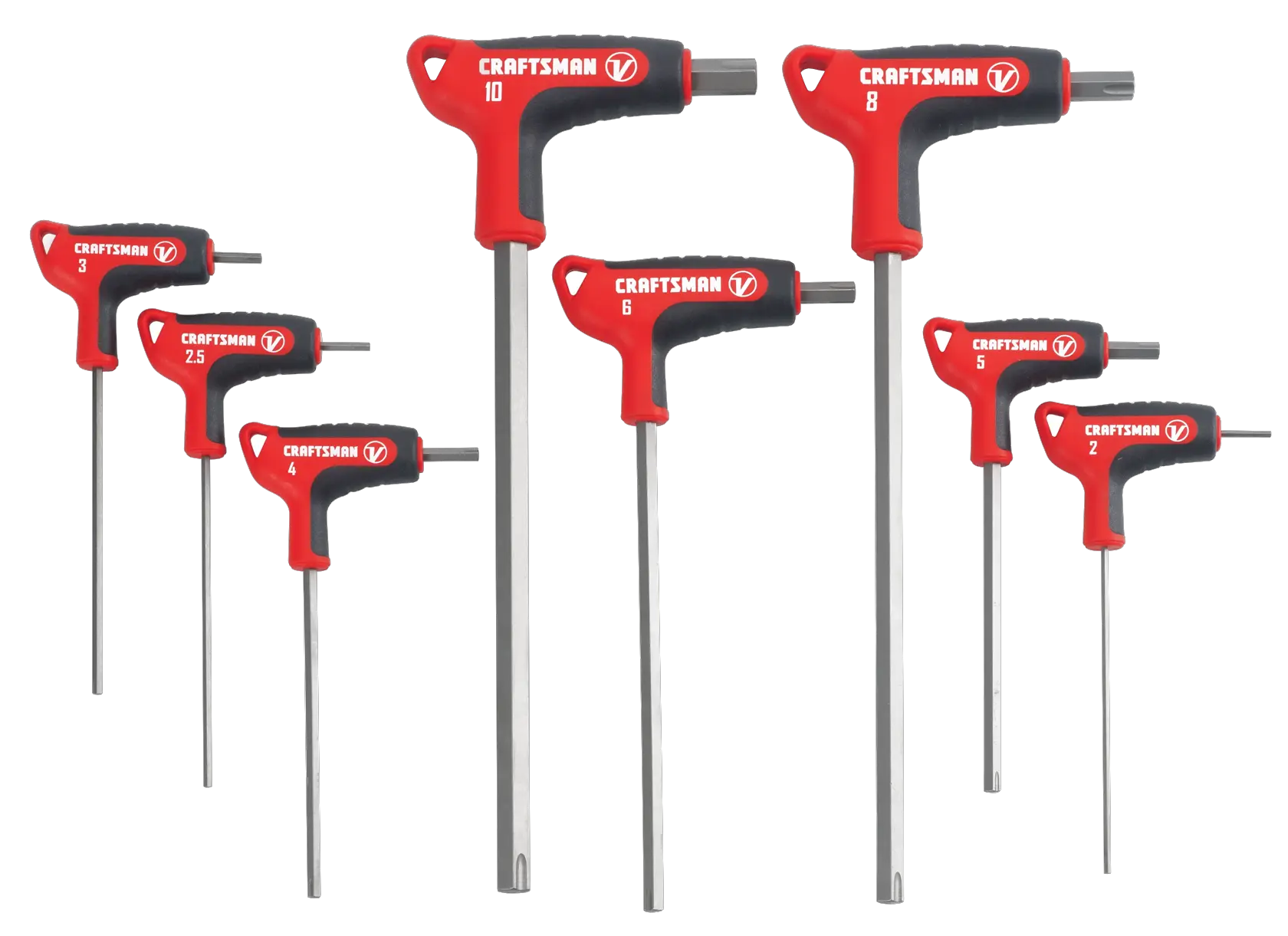 View of CRAFTSMAN Screwdrivers: Hex Keys on white background