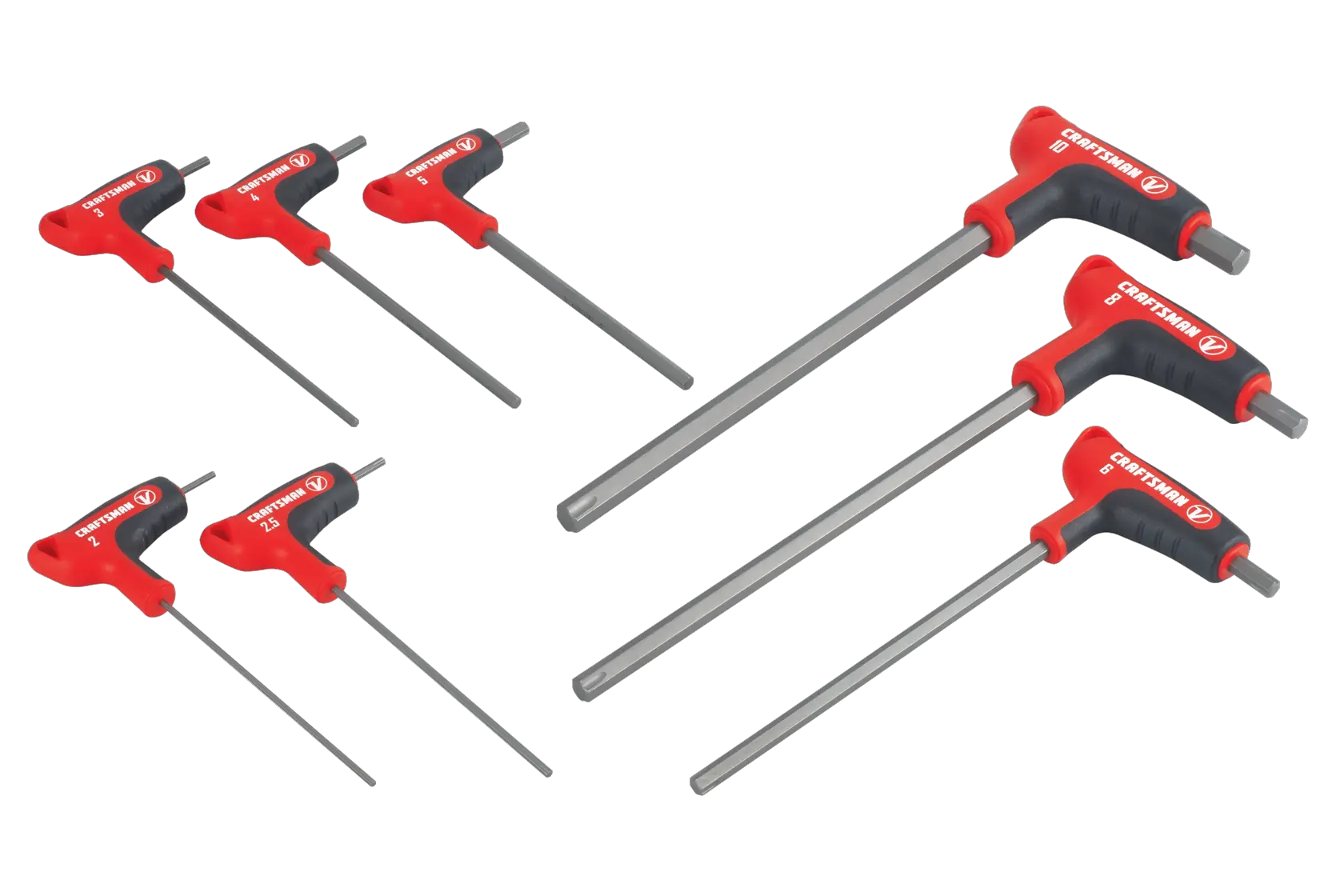 View of CRAFTSMAN Screwdrivers: Hex Keys on white background