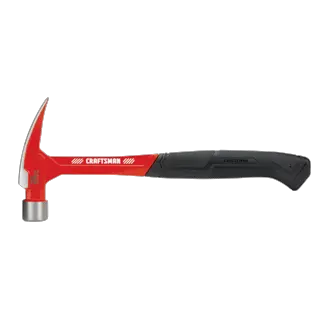 View of CRAFTSMAN Hammers: One-Piece Steel on white background