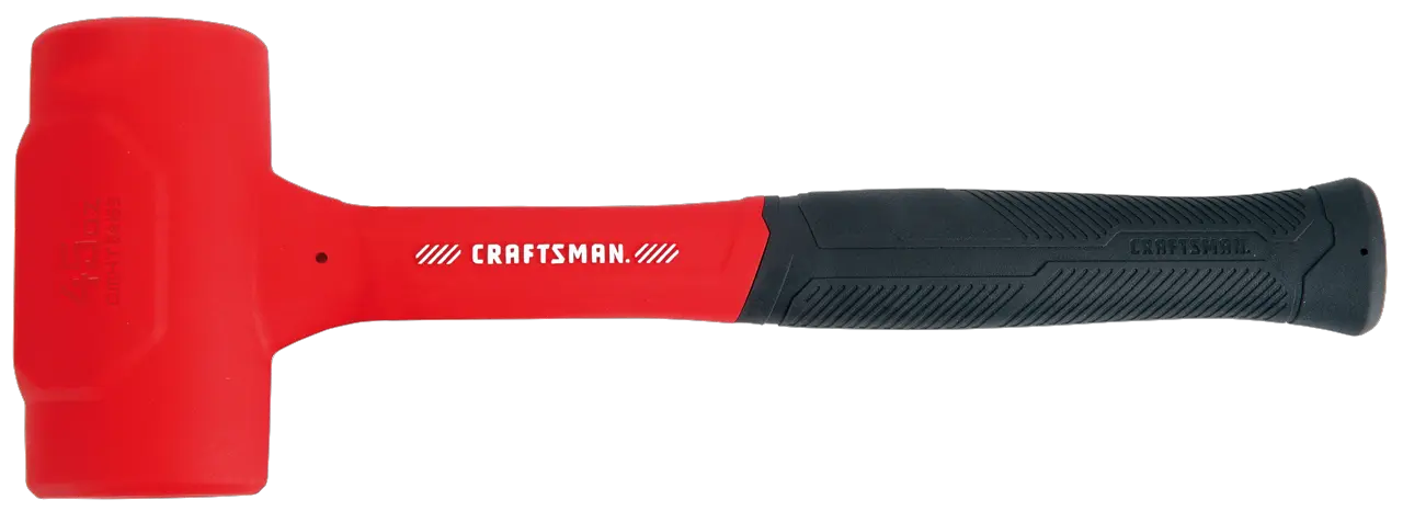 View of CRAFTSMAN Hammers: Dead Blow Hammers: Compocast on white background
