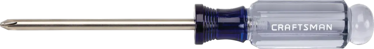 View of CRAFTSMAN Screwdrivers: Acetate on white background