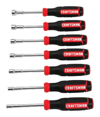 CRAFTSMAN 1/4-Inch x 3-Inch Standard (SAE) and Metric Nut Driver CRAFTSMAN 1/4-Inch x 3-Inch Standard (SAE) and Metric Nut Driver