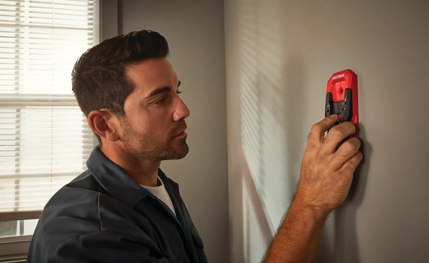 View of CRAFTSMAN Measuring: Stud Finders being used by consumer