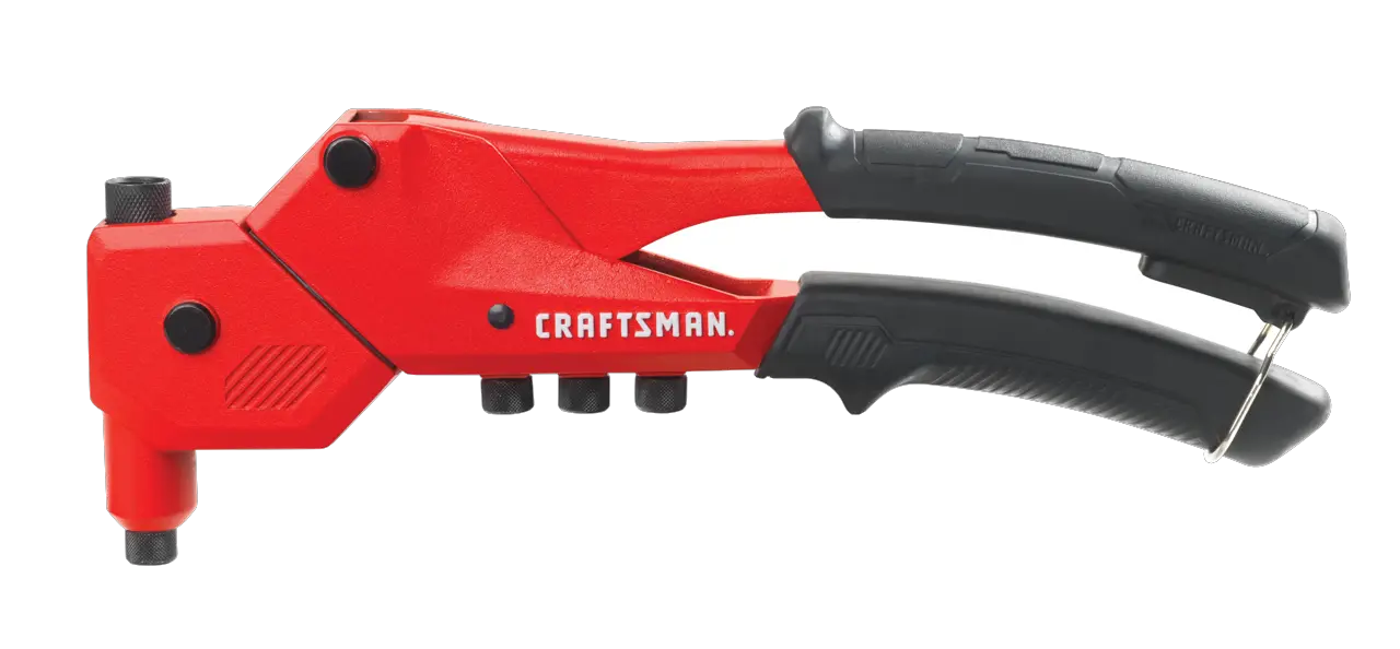 View of CRAFTSMAN Riveter on white background