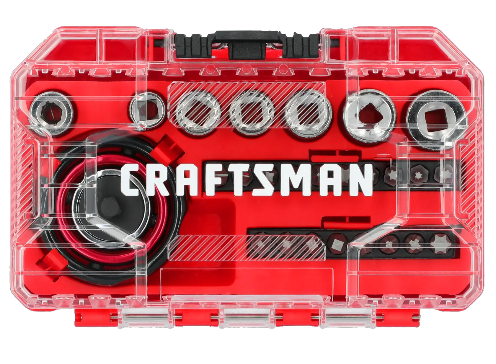 CRAFTSMAN CMMT12004LZ 26PC PALM RATCHET SET front view
