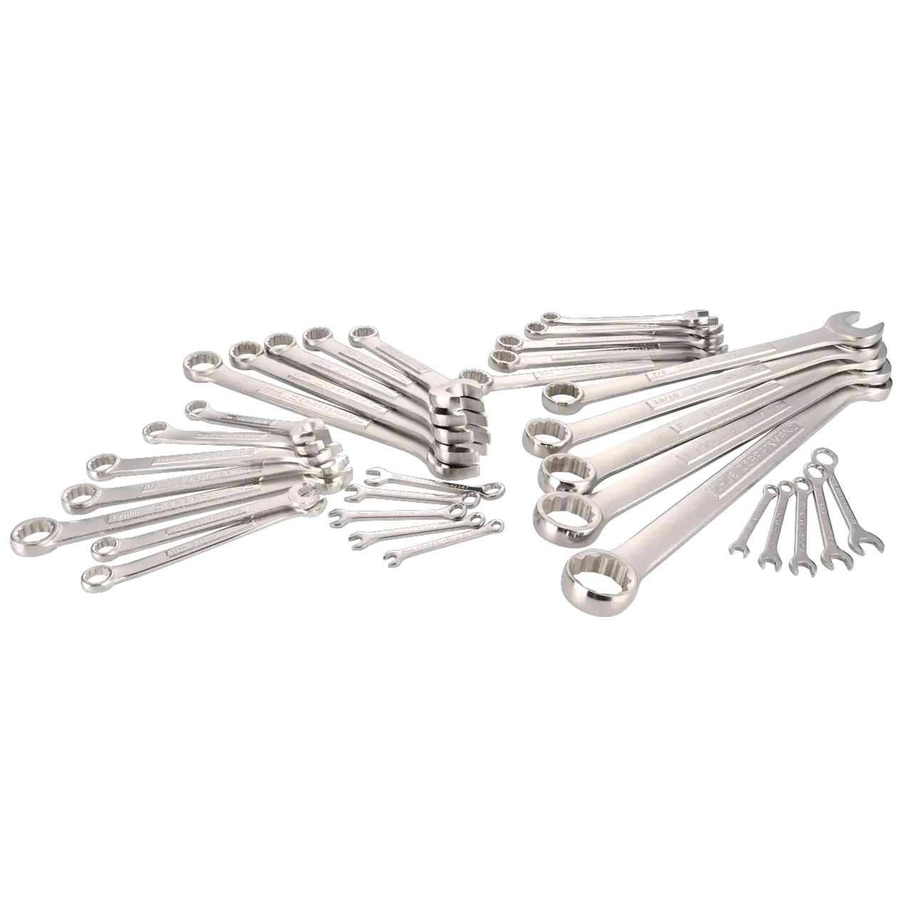 View of CRAFTSMAN Wrenches: Set on white background