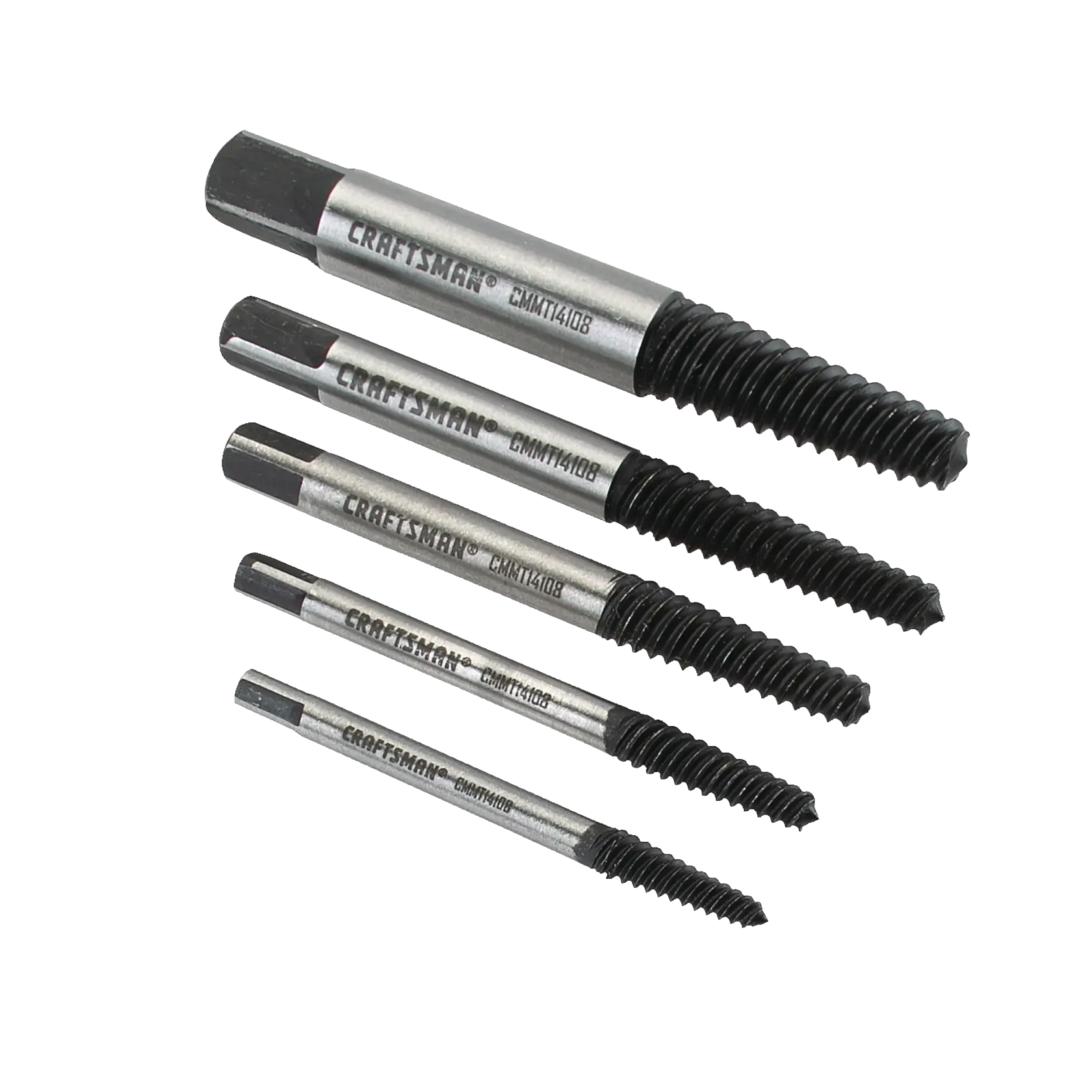 Spiral screw extractor.