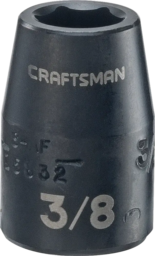 3 eighths inch drive 3 eighths inch s a e impact shallow socket.
