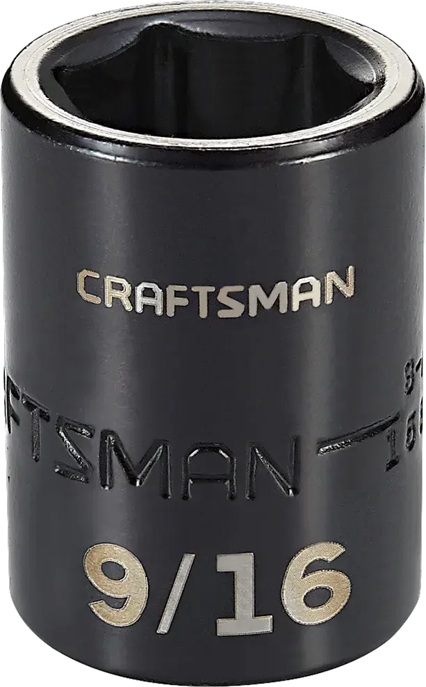 View of CRAFTSMAN Sockets: Impact on white background