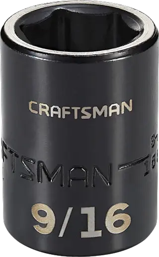 View of CRAFTSMAN Sockets: Impact on white background