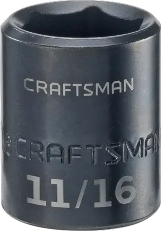 View of CRAFTSMAN Sockets on white background
