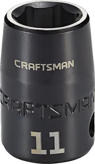 3 eighths inch 11 millimeter metric impact shallow socket.
