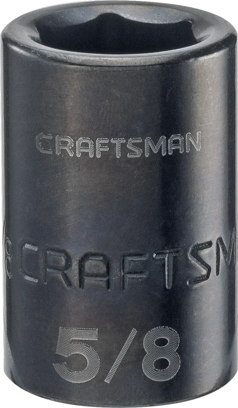View of CRAFTSMAN Sockets: Impact on white background