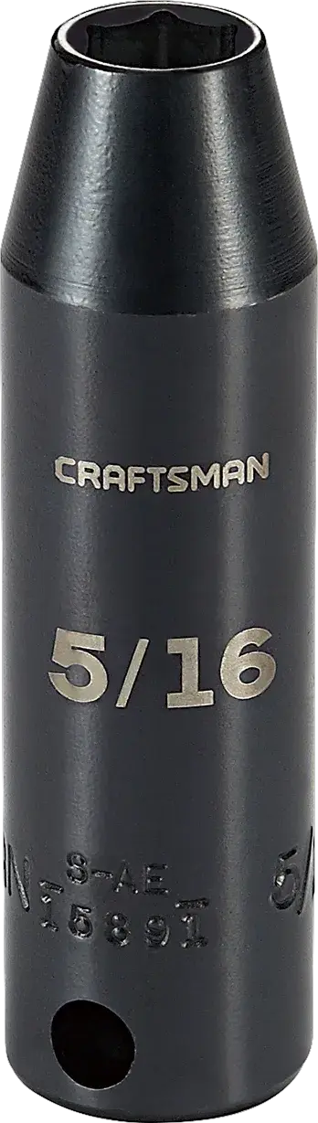 View of CRAFTSMAN Sockets on white background