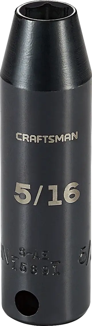 View of CRAFTSMAN Sockets on white background