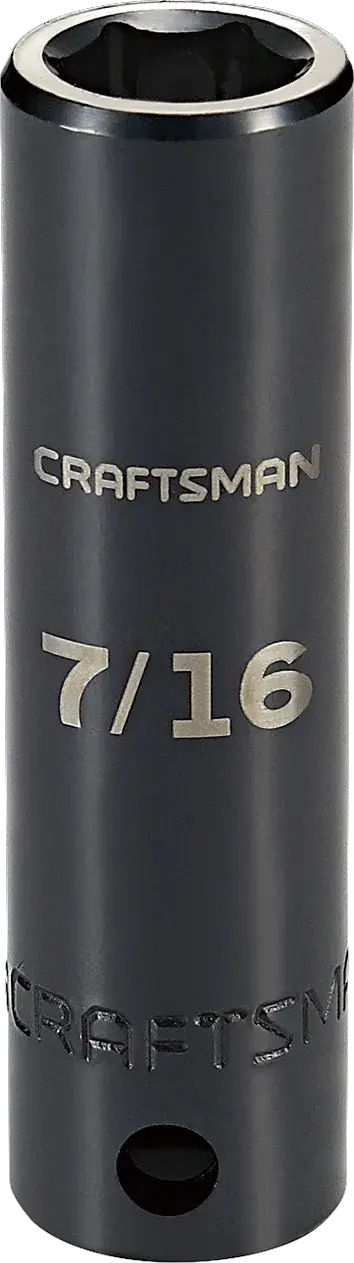 View of CRAFTSMAN Sockets: Deep on white background