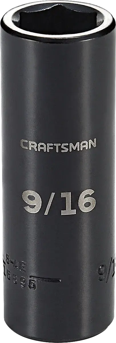 9 sixteenths inch S A E deep impact socket.
