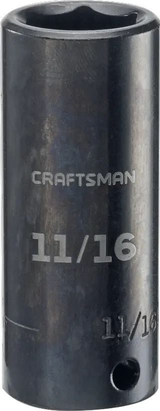 View of CRAFTSMAN Sockets on white background