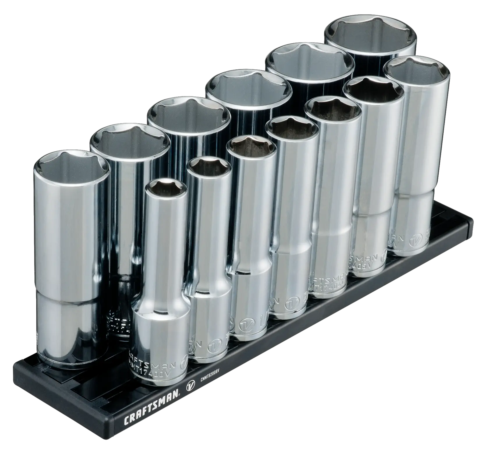 View of CRAFTSMAN Sockets: 6-Point on white background