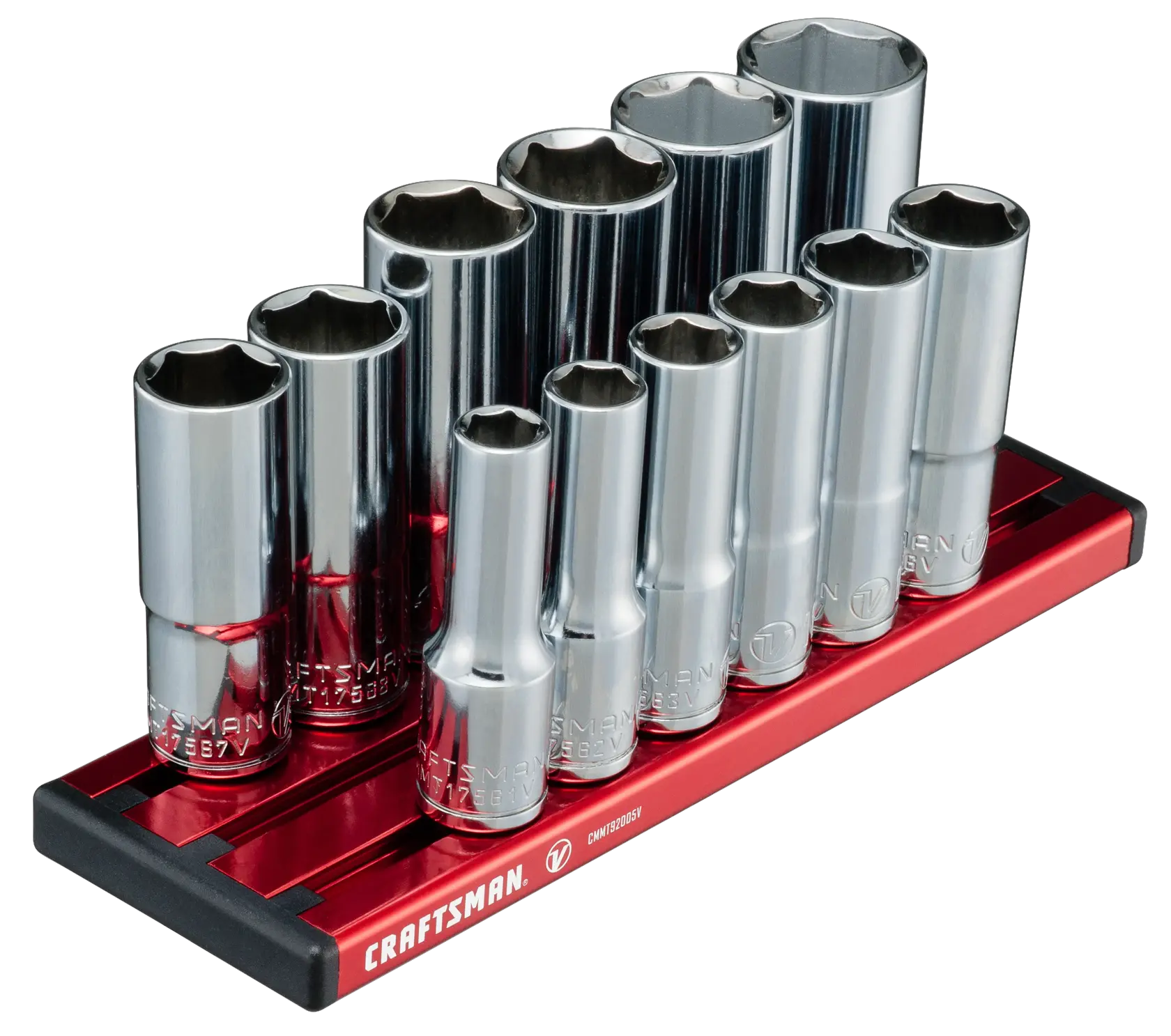 View of CRAFTSMAN Sockets: 6-Point on white background