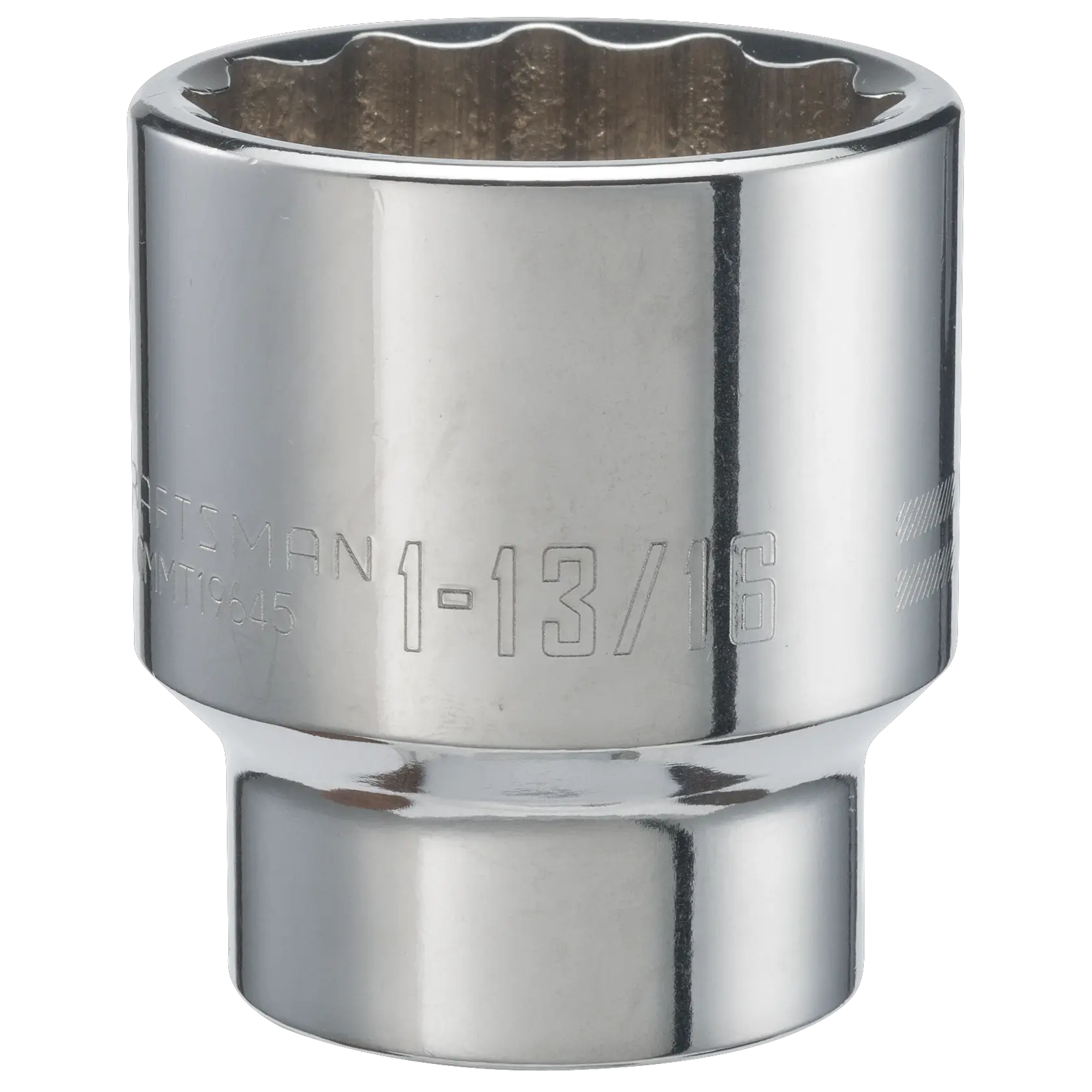 View of CRAFTSMAN Sockets: Shallow on white background