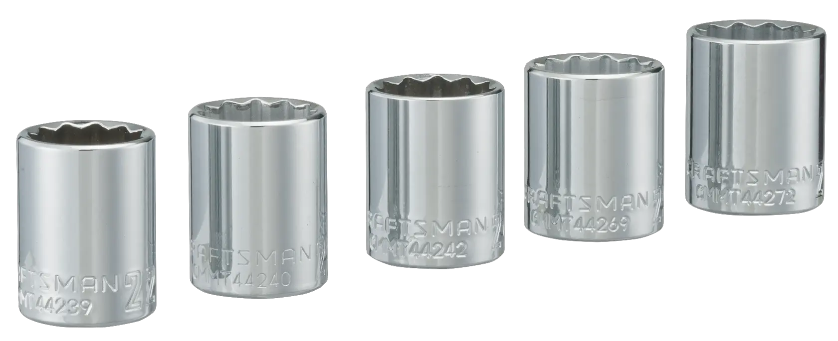 CRAFTSMAN 1/2-Inch Drive 12-Point Metric Shallow Socket Set