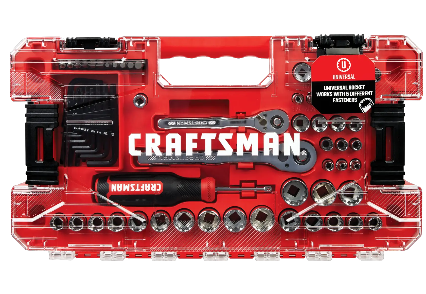 CRAFTSMAN 68-Piece Universal Mechanics Tool Set