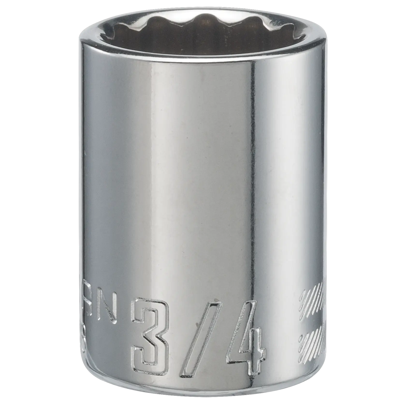 View of CRAFTSMAN Sockets: Shallow on white background