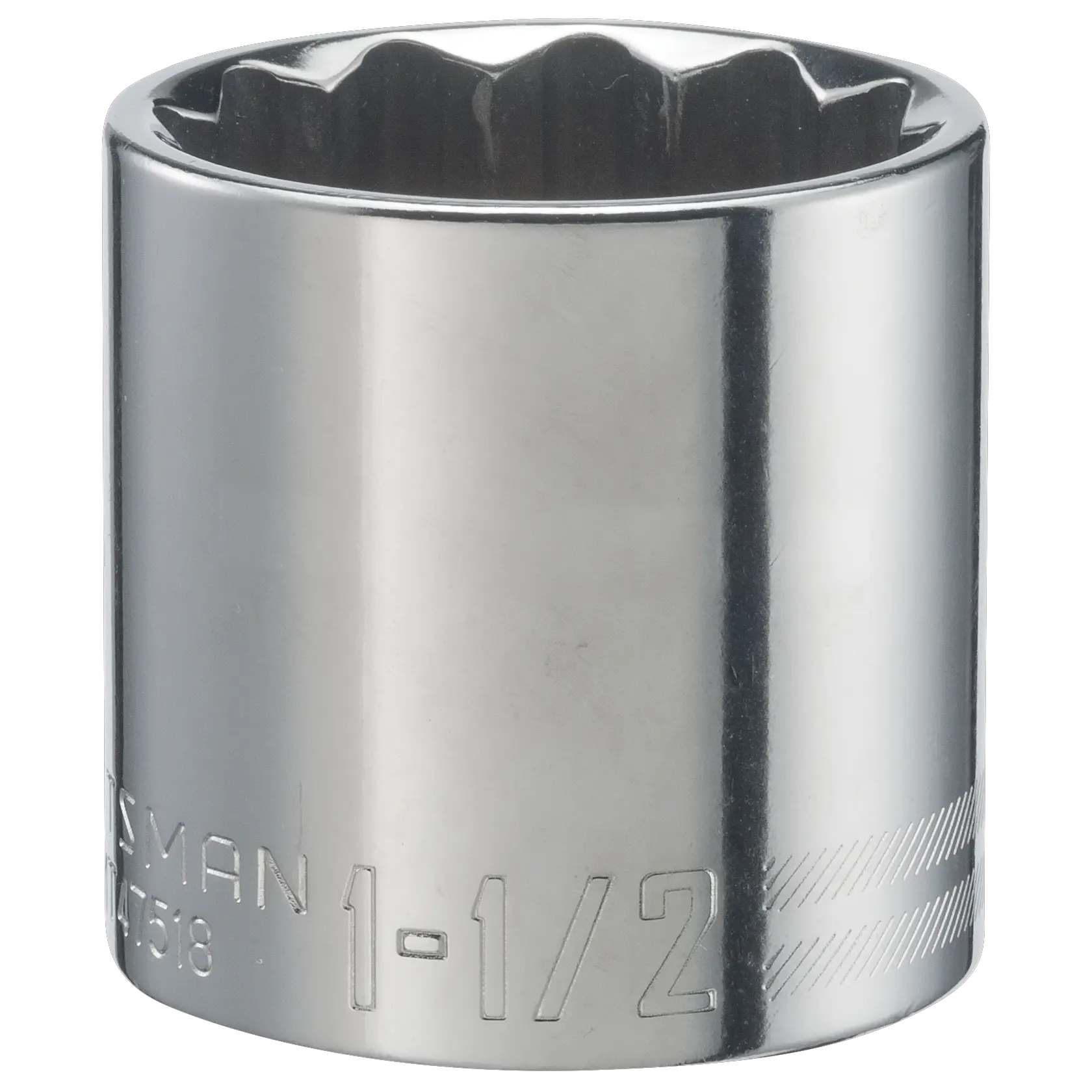 View of CRAFTSMAN Sockets: Shallow on white background