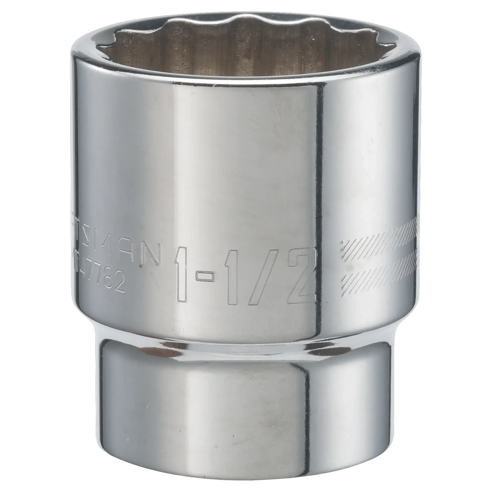 View of CRAFTSMAN Sockets: Shallow on white background