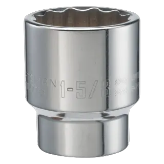 View of CRAFTSMAN Sockets: Shallow on white background