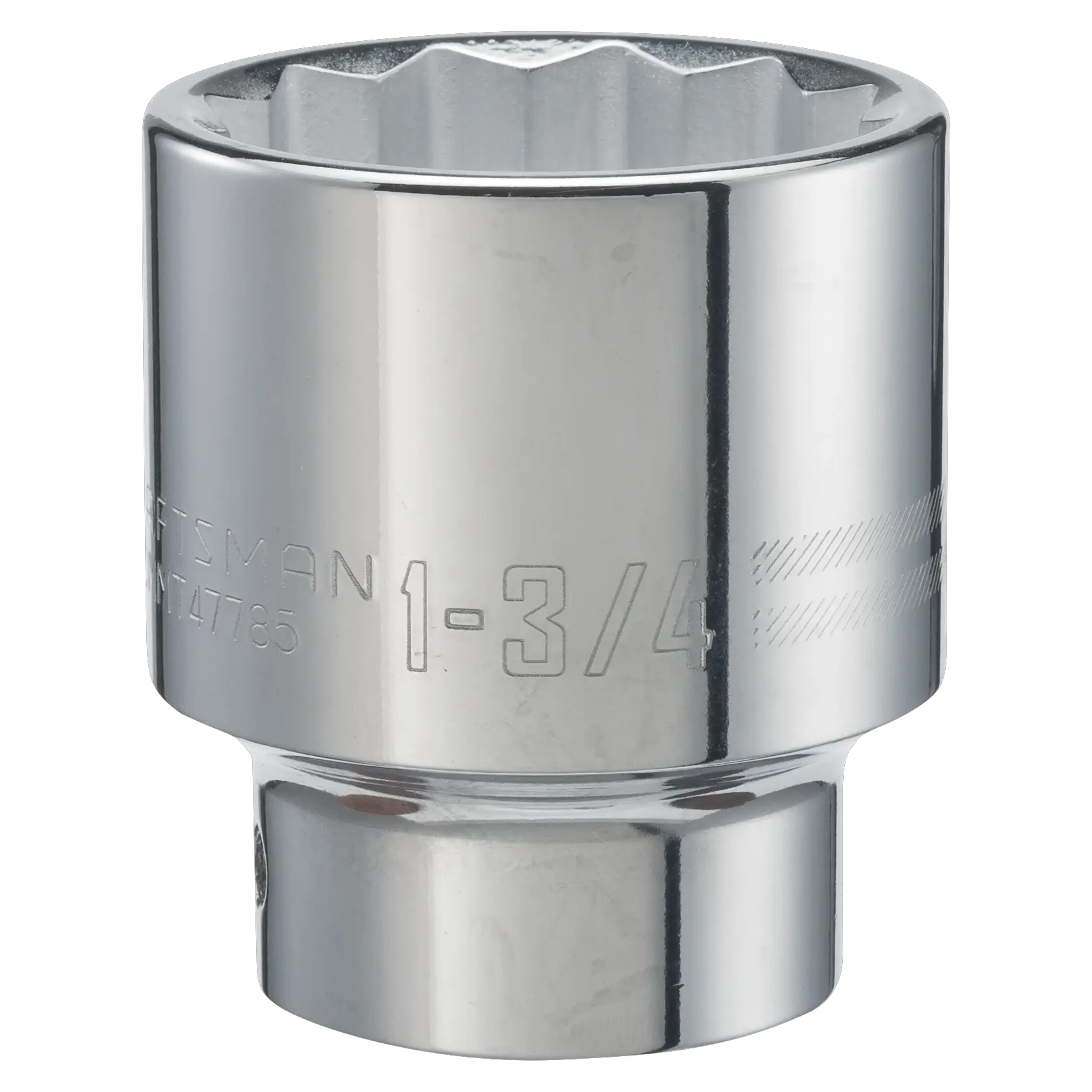 View of CRAFTSMAN Sockets: Shallow on white background
