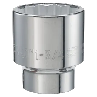 View of CRAFTSMAN Sockets: Shallow on white background
