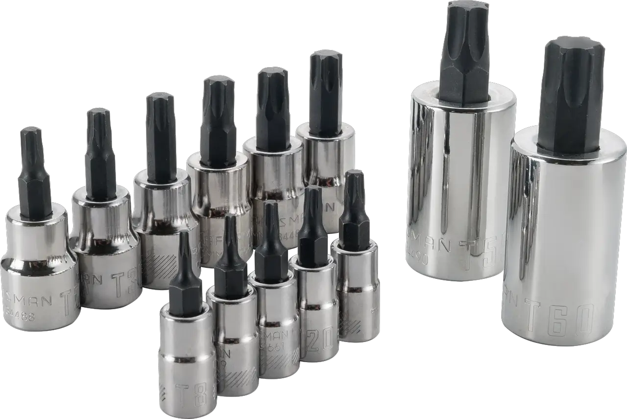 View of CRAFTSMAN Sockets: Torx on white background