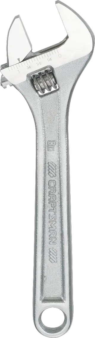 View of CRAFTSMAN Wrenches: Adjustable on white background